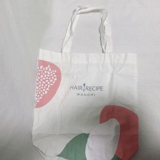 HAIR RECIPE  WANOMI 非売品　エコトートバック　新品未使用(エコバッグ)