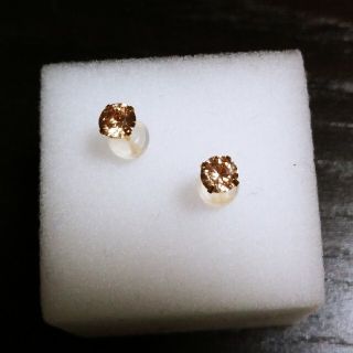 18金 ピアス CZ(ピアス)