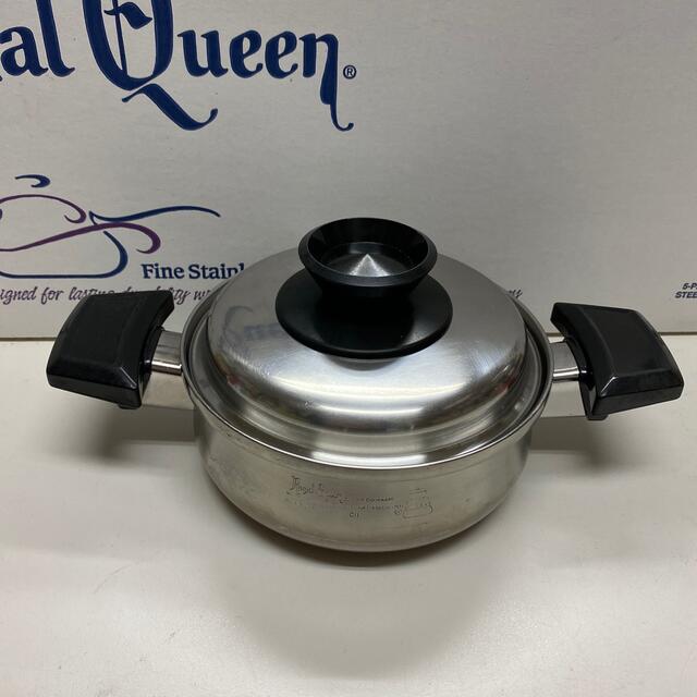 ⭐️値下げました⭐️ロイヤルクイーン IH対応品 1コート蓋付き 中古