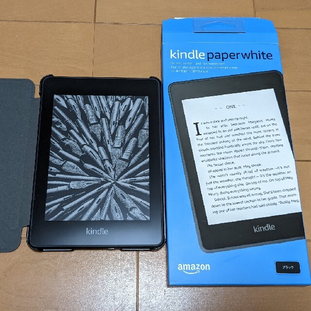 kindle paperwhite 32GB 広告なし 防水 wifi カバー付