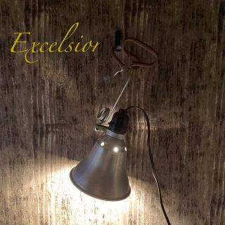 【昭和レトロ】Excelsior エクセルシオール 照明器具 120V 60HZ(天井照明)