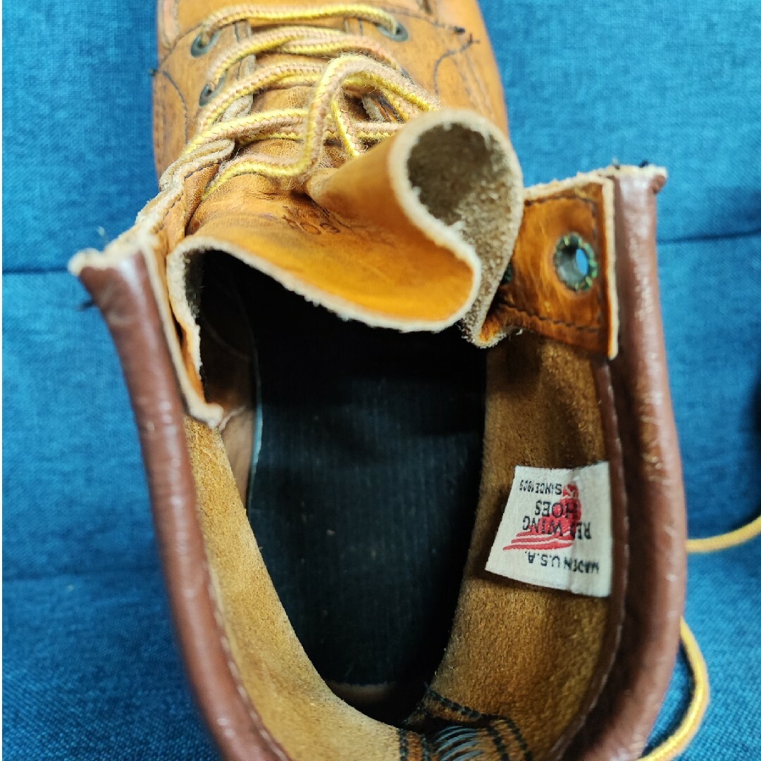 REDWING(レッドウィング)のレッドウィング　875　25.5cm　US7.5D　オロイジナル　羽タグ　98年 メンズの靴/シューズ(ブーツ)の商品写真