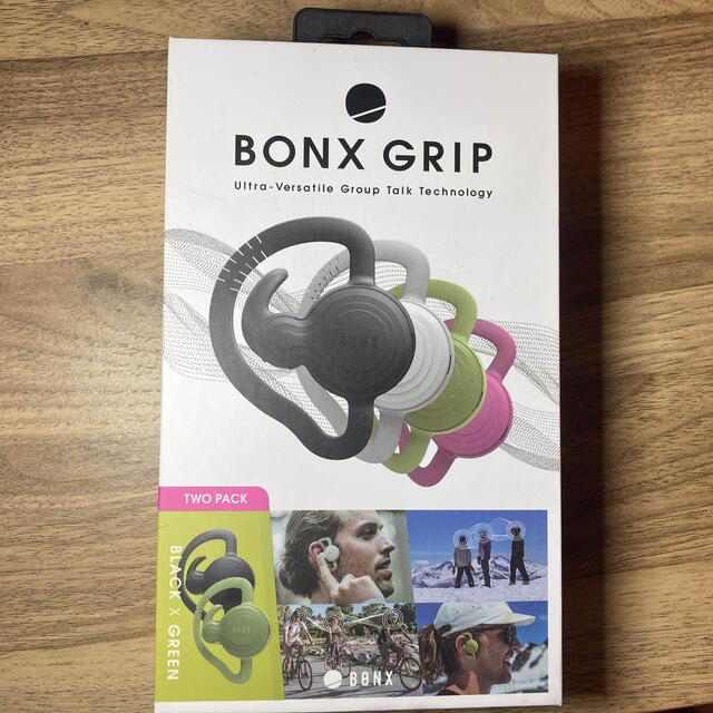 【美品】BONX Bluetoothヘッドホン BX2-MTBKGN1