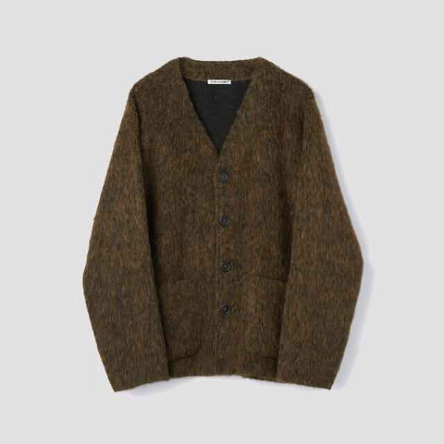 OUR LEGACY　CARDIGAN　OLIVE MELANGE MOHAIR