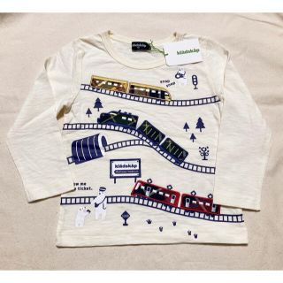 クレードスコープ(kladskap)のネムロー様専用☘️【kladskap】電車しろくま🐻‍❄️ ロンT(Tシャツ/カットソー)