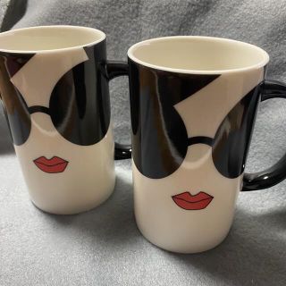 Starbucks Coffee - スターバックスマグカップalice+oliviaコラボ2個の