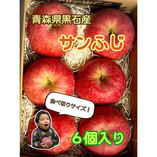 青森県産サンふじりんご　リンゴ(フルーツ)