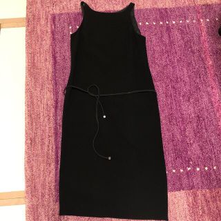 マックスマーラ(Max Mara)のエスマックスマーラ　黒色　ワンピース　難あり　Max Mara(ひざ丈ワンピース)