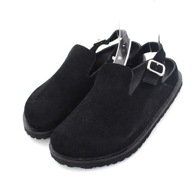 JIL SANDER〉ビルケンシュトック 黒 スエード 37 24センチ-