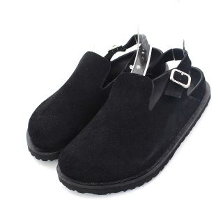 ビルケンシュトック(BIRKENSTOCK)のビルケンシュトック ジルサンダー+ ベルリン サンダル サボ スエード 38 黒(サンダル)