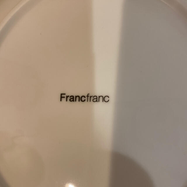 Francfranc(フランフラン)のフランフラン　ケーキ皿　ヌーベ Sサイズ　シルバー インテリア/住まい/日用品のキッチン/食器(食器)の商品写真