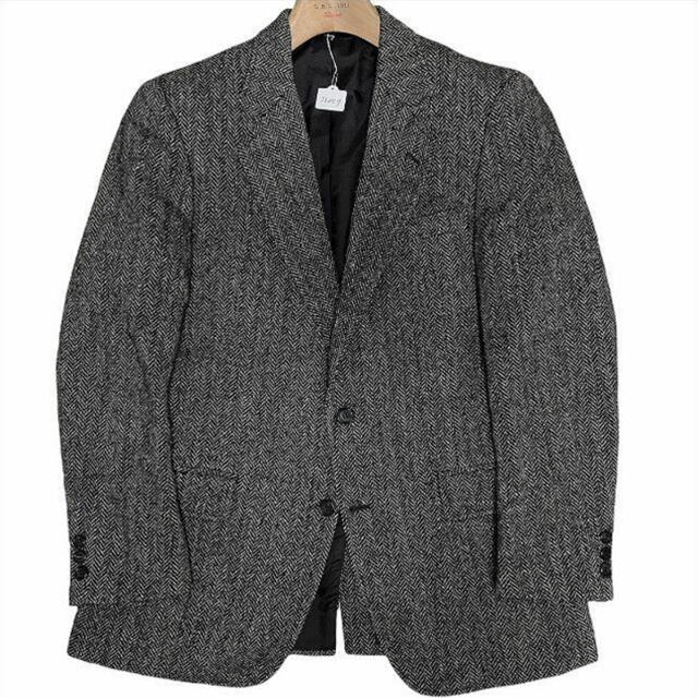 Harris Tweed - 美品 ハリスツイード ヘリンボーン ツイード Harris Tweed - 美品 ハリスツイード ヘリンボーン ツイード