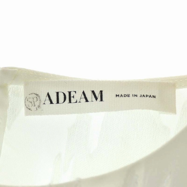 アディアム 0 オフホワイトの通販 by ベクトル ラクマ店｜ラクマ ADEAM 20年製 ブラウス カットソー 通販HOT