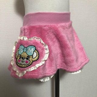アースマジック(EARTHMAGIC)のアースマジック　シルキー　スカート　パンツ　サイズ80〜90(スカート)