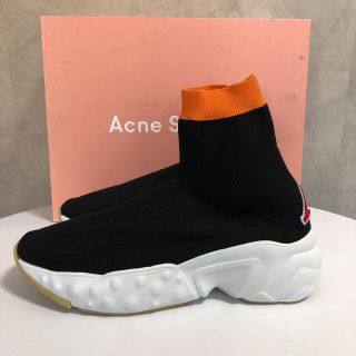 新品 ACNE アクネ ストゥディオズ ソックスブーツ ソックススニーカー 厚底