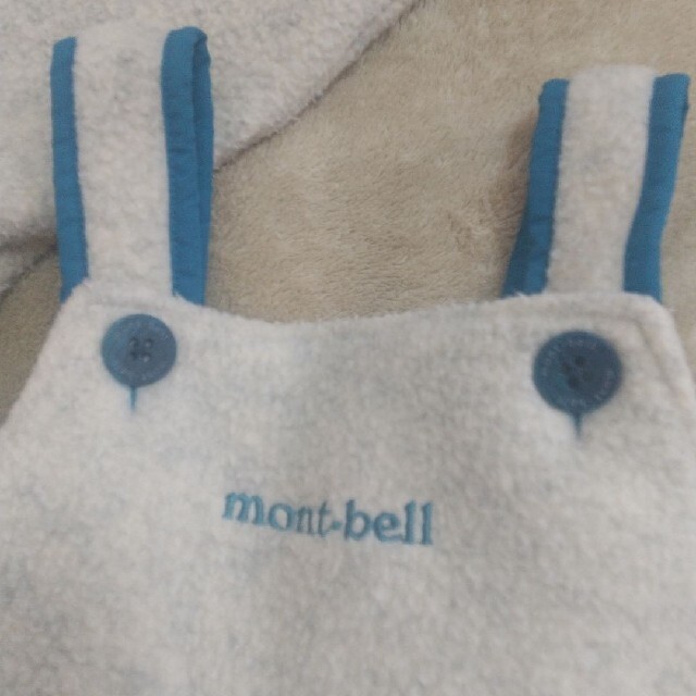 mont bell(モンベル)のmont-bell モンベル ベビー服 上下セット アウター ロンパース キッズ/ベビー/マタニティのベビー服(~85cm)(ロンパース)の商品写真