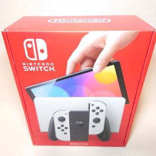 ニンテンドースイッチ(Nintendo Switch)のNINTENDO SWITCH 有機EL ホワイト(携帯用ゲーム機本体)