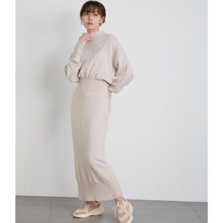 エミアトリエ(emmi atelier)のまどまど様専用【emmi atelier】タスマニアウールニットワンピース(ロングワンピース/マキシワンピース)