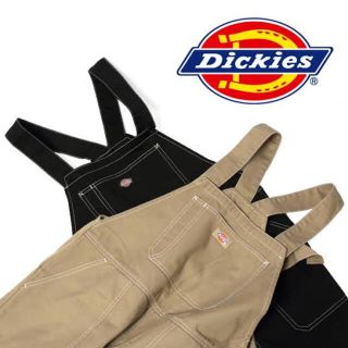 ディッキーズ(Dickies)のDickies　サロペット　黒(サロペット/オーバーオール)