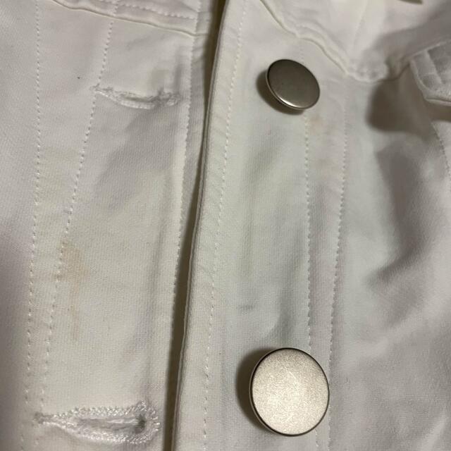 ENVYM(アンビー)の白　ジャケット　 レディースのジャケット/アウター(ナイロンジャケット)の商品写真