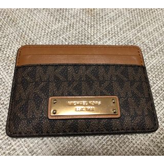 マイケルコース(Michael Kors)の【年末値下げ】Michael Kors マイケルコース カードケース(名刺入れ/定期入れ)