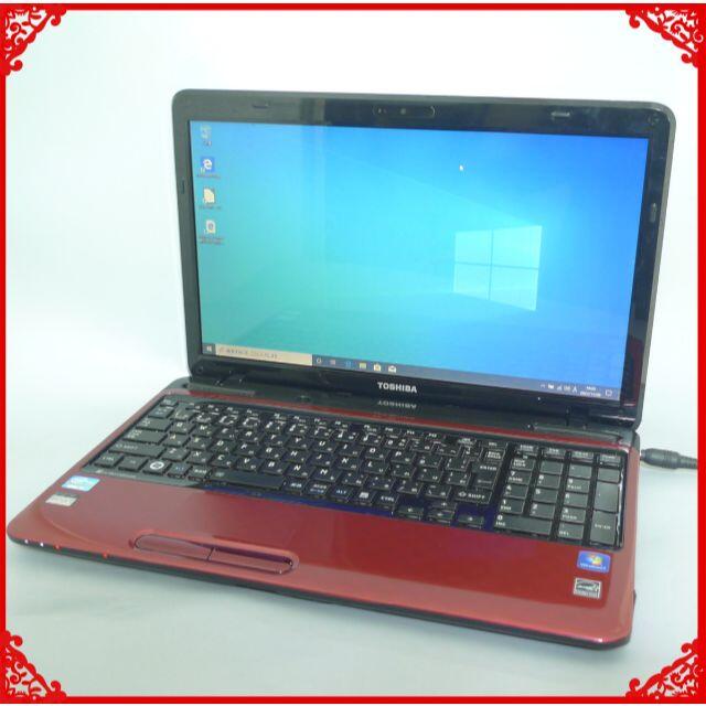 レッド 赤 ノートpc T451/46ER 4GB 640G RW 無線