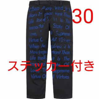 シュプリーム(Supreme)のSupreme JUNYA WATANABE Printed Work Pant(ワークパンツ/カーゴパンツ)