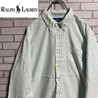 Ralph Lauren - ラルフローレン 長袖シャツ ボタンダウンシャツ M 