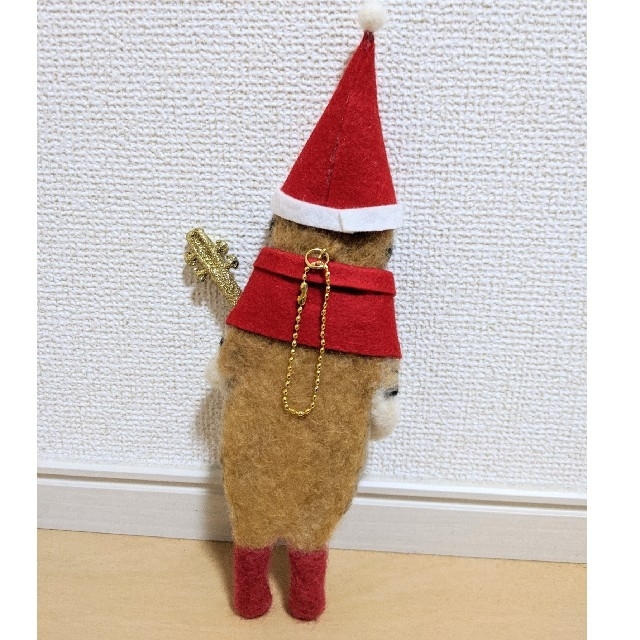 クリスマス猫ちゃん② ハンドメイドの生活雑貨(その他)の商品写真