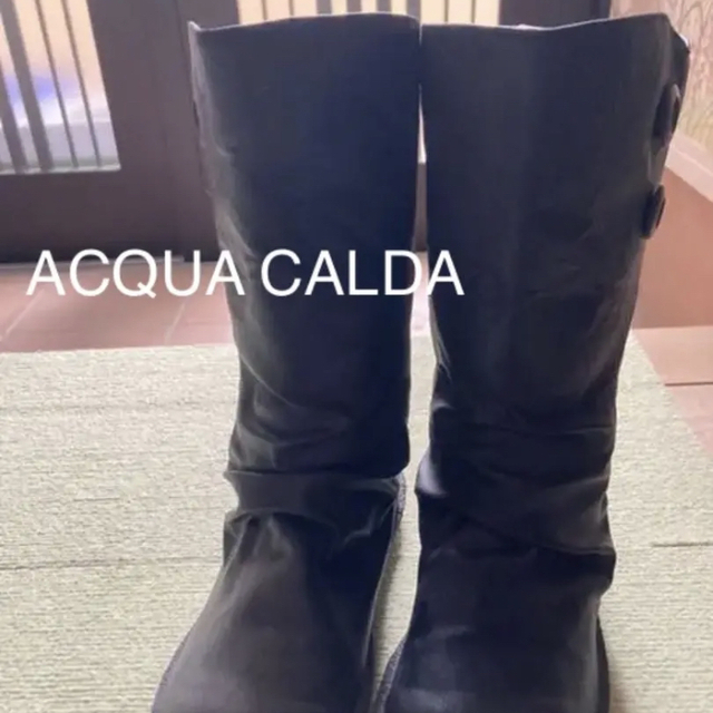 ACQUA CALDA ブーツ　L  24.5cm レディースの靴/シューズ(ブーツ)の商品写真
