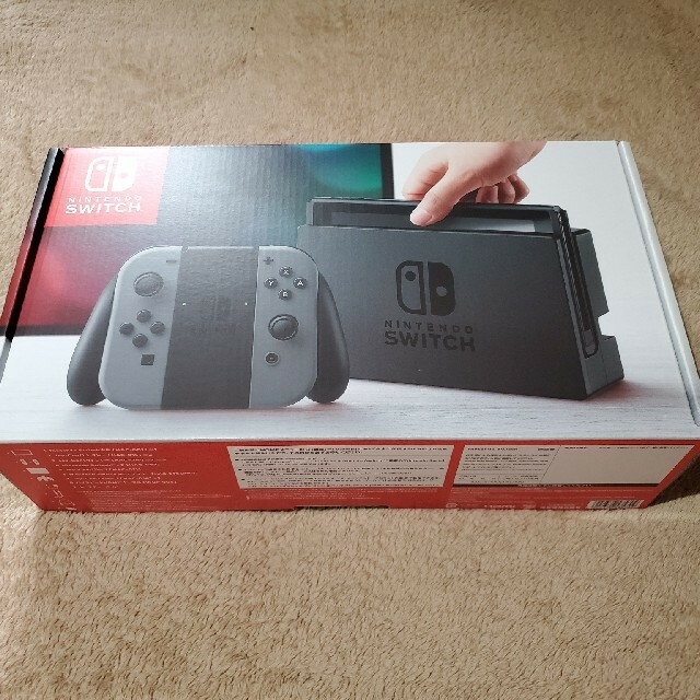 【任天堂】Nintendo Switch　グレー【本体】