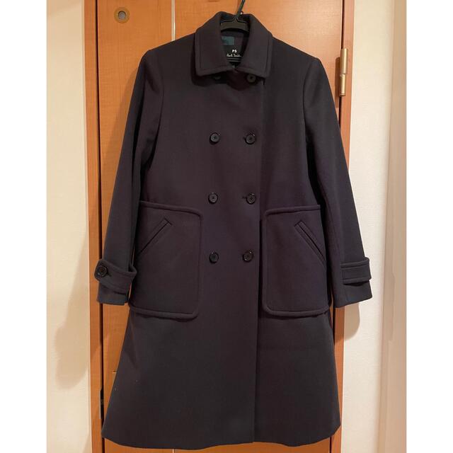 Paul Smith(ポールスミス)のPaul smith wool long coat deep green レディースのジャケット/アウター(ロングコート)の商品写真