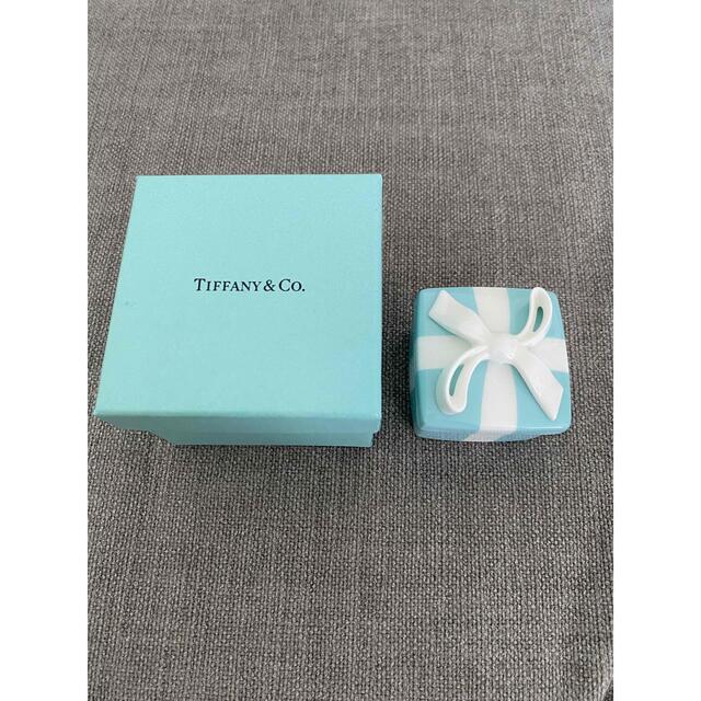 大きいサイズTiffany&Co.陶器ブルーボックス小物入れ www