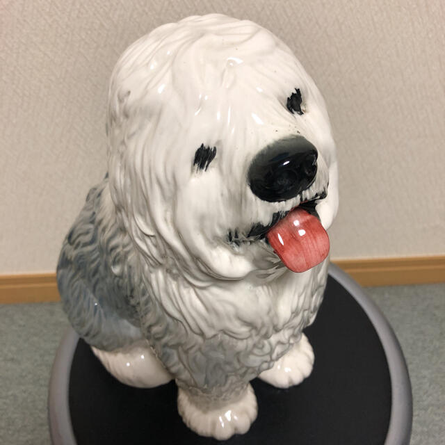 日本最大級 英国BESWICK 社 犬陶器置物 - 置物