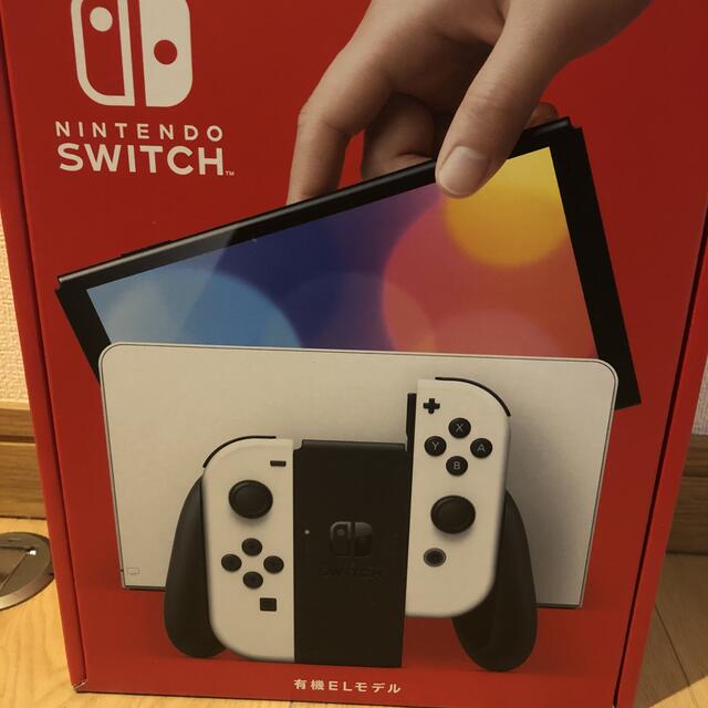 Nintendo Switch(有機ELモデル) ホワイトエンタメ/ホビー