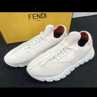 フェンディ(FENDI)の【最終値下】フェンディ　メンズスニーカー　サイズ7  クリーニング済　訳あり(スニーカー)