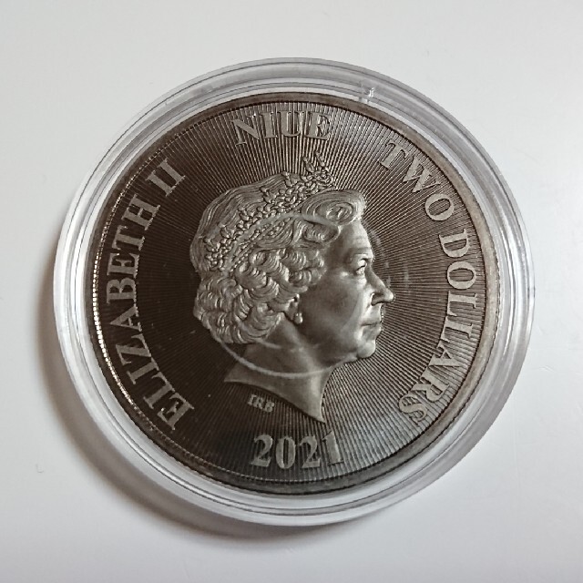 ブラックホログラム・ライオンコイン (シルバープルーフ) 500枚限定品