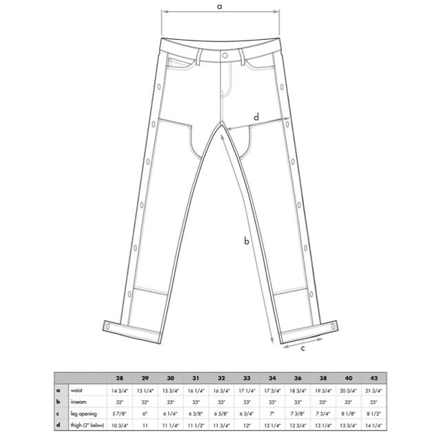 mnml スナップウエスタンパンツ 4