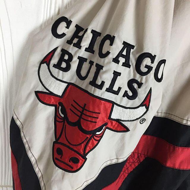 新品タグ付き‼︎スターター×NBAシカゴブルズ ナイロンジャケット ゆる