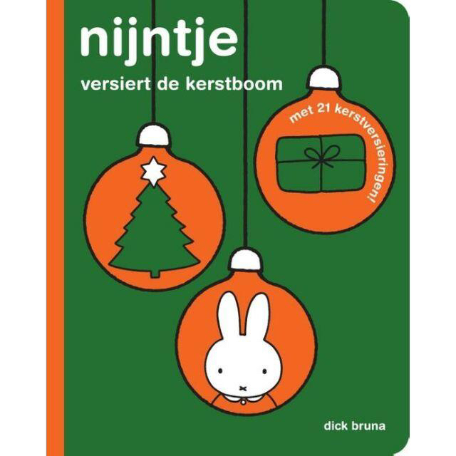 miffy(ミッフィー)のミッフィークリスマスツリーディスプレイ絵本★オランダ語ディックブルーナナインチェ エンタメ/ホビーの本(洋書)の商品写真