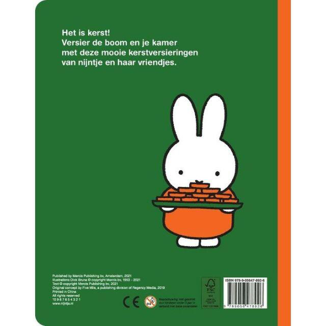 miffy(ミッフィー)のミッフィークリスマスツリーディスプレイ絵本★オランダ語ディックブルーナナインチェ エンタメ/ホビーの本(洋書)の商品写真