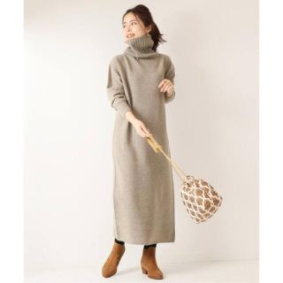 スピックアンドスパン(Spick & Span)のあい様専用☆Spick and Span☆カシミヤウールワンピース(ニット/セーター)