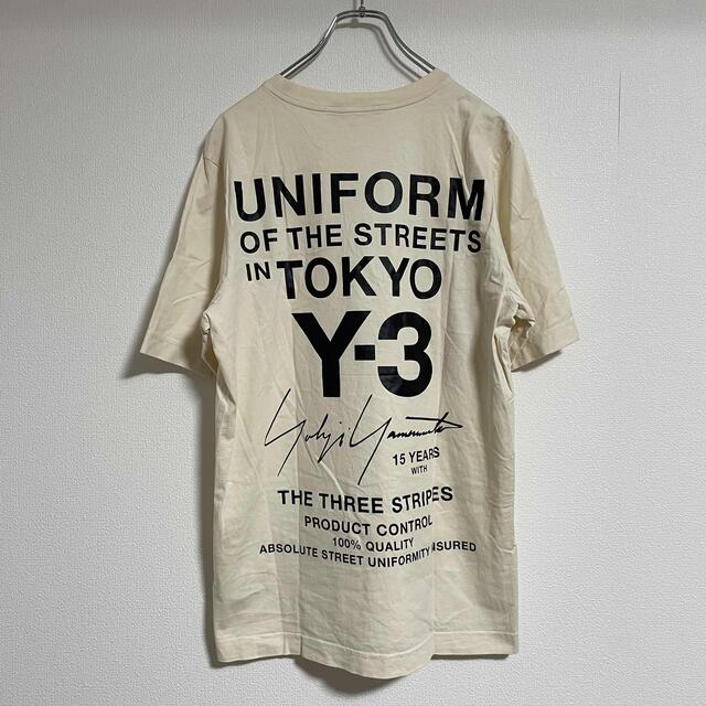 Y-3(ワイスリー)の超希少！世界222着限定Y3 Y-3 15周年ユニフォームTシャツ メンズのトップス(Tシャツ/カットソー(半袖/袖なし))の商品写真