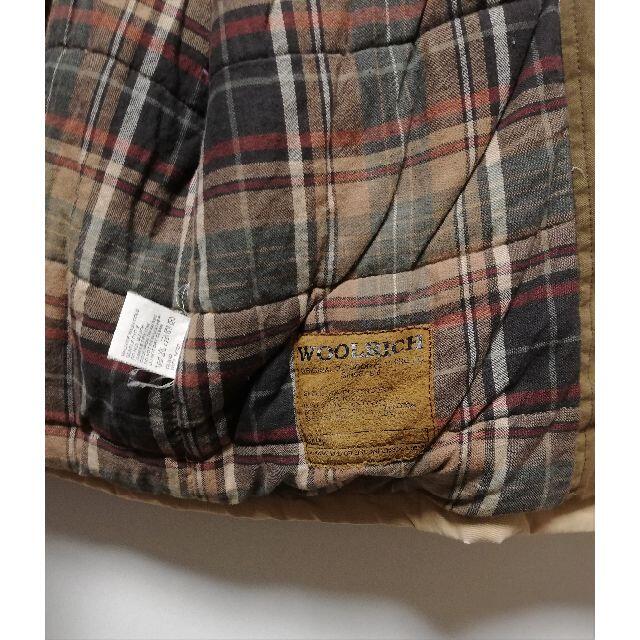 WOOLRICH(ウールリッチ)の670 90年代 WOOLRICH 中綿 フィールドジャケット 襟レザー メンズのジャケット/アウター(カバーオール)の商品写真