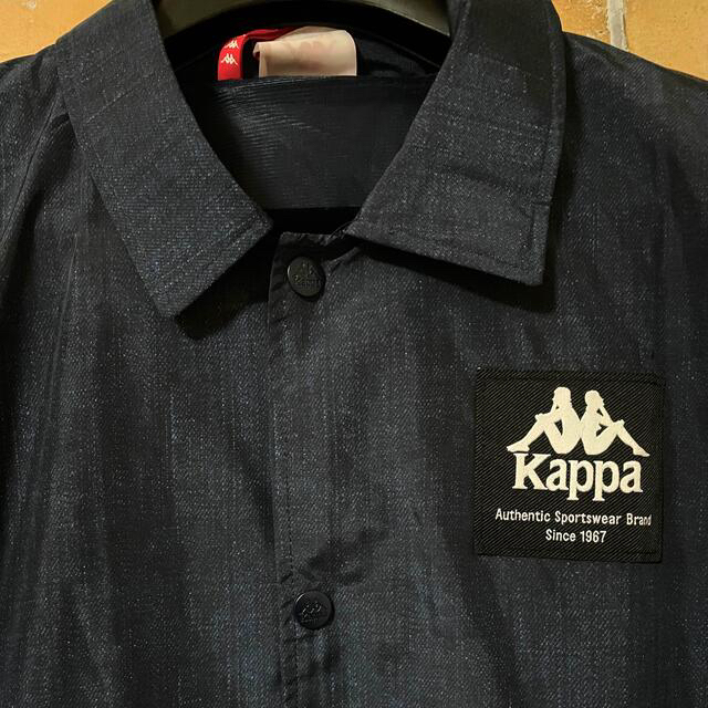 Kappa(カッパ)の【新品】kappa コーチジャケット  M 高級 アパレル 良い品のみ 青 メンズのジャケット/アウター(その他)の商品写真