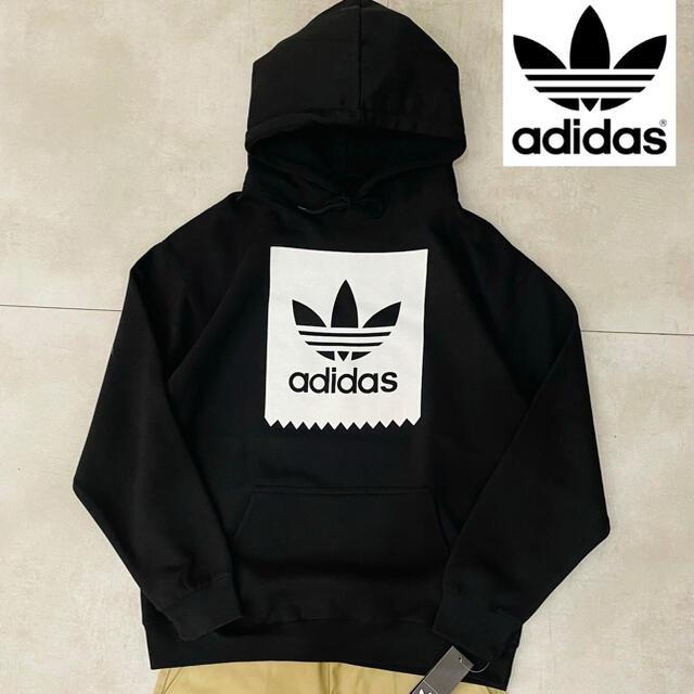 【新品・未使用品】アメリカ直輸入 adidas トレフォイルロゴパーカー