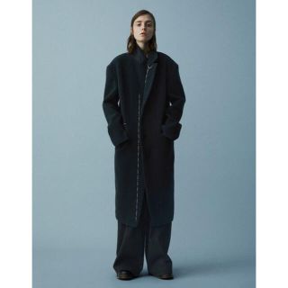 ワイズ(Y's)のY's ワイズ 18AW ステッチウールロングコート チェスターコート(ロングコート)