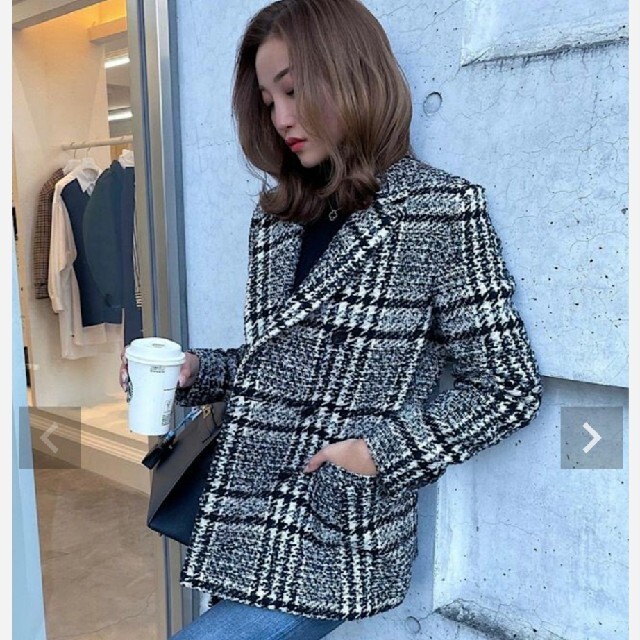 sheller チェックジャケットコート | vizoobras.com.br