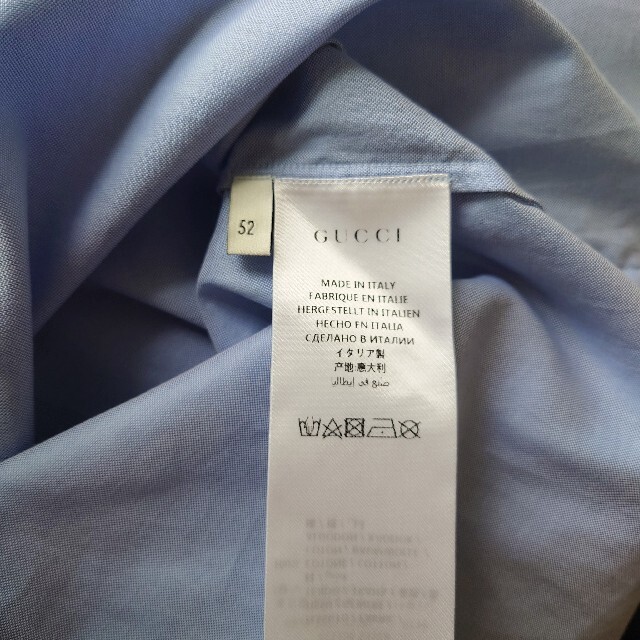 Gucci(グッチ)のGUCCI グッチ コットンシャツ メンズのトップス(シャツ)の商品写真