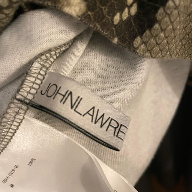 JOHN LAWRENCE SULLIVAN 19AW パイソンタートルネック